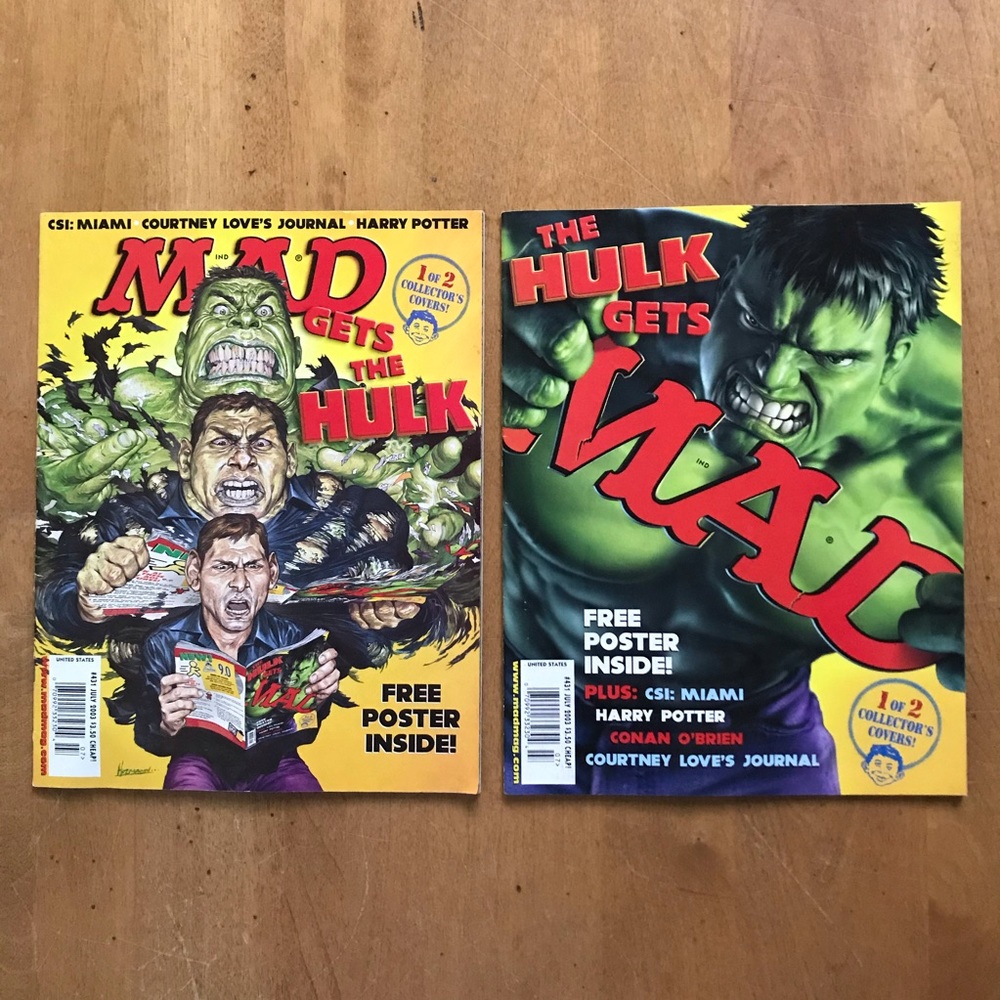 2 of 2 Collectors Edition Mad Magazines
